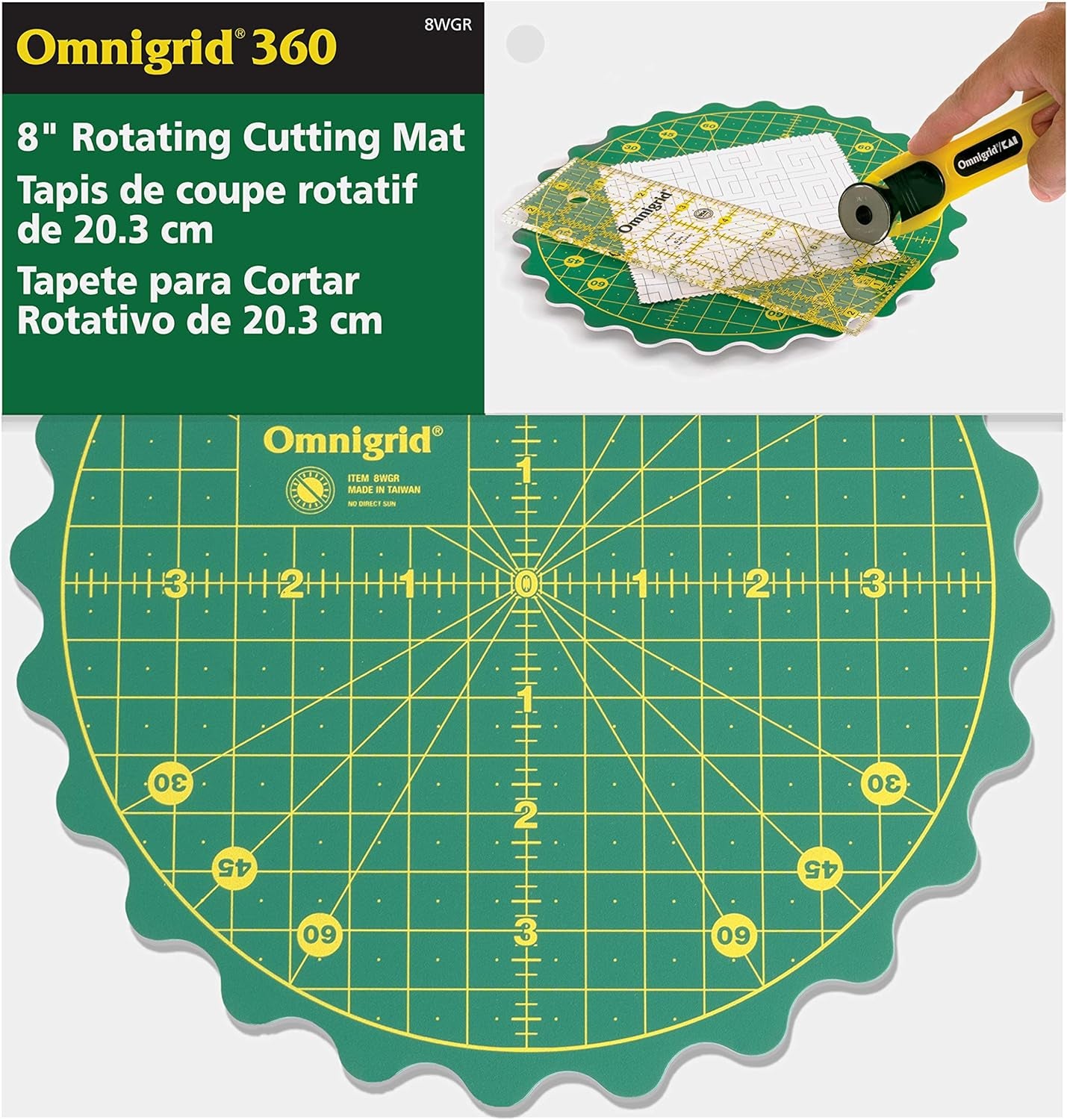 Rotating Cutting MAT, 8", 0