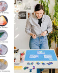 Resin Earring Mold, 171 Pcs Resin Jewelry Molds Making Kit with 11 Pack Variety Shape Resin Molds Silicone, Earring Molds for Epoxy Resin, Pendant, Earrings, Necklace, Keychains