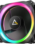 Ventilateur De Boitier Prizm 140 RGB 14Cm (Noir) 0-761345-77514-4