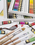 Acrylic Paint Set - 48 X 12Ml Tubes - Lightfast - Heavy Body - Non Fading - Vibrant Colors - Artist Quality Painting Supplies - Professional Grade Paints