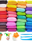 36 Colors Air Dry Clay,Magic Modeling Clay with Tools,Ultra Light DIY Modeling Clay for Kids,Children,Diy Crafts,Creative Art Crafts