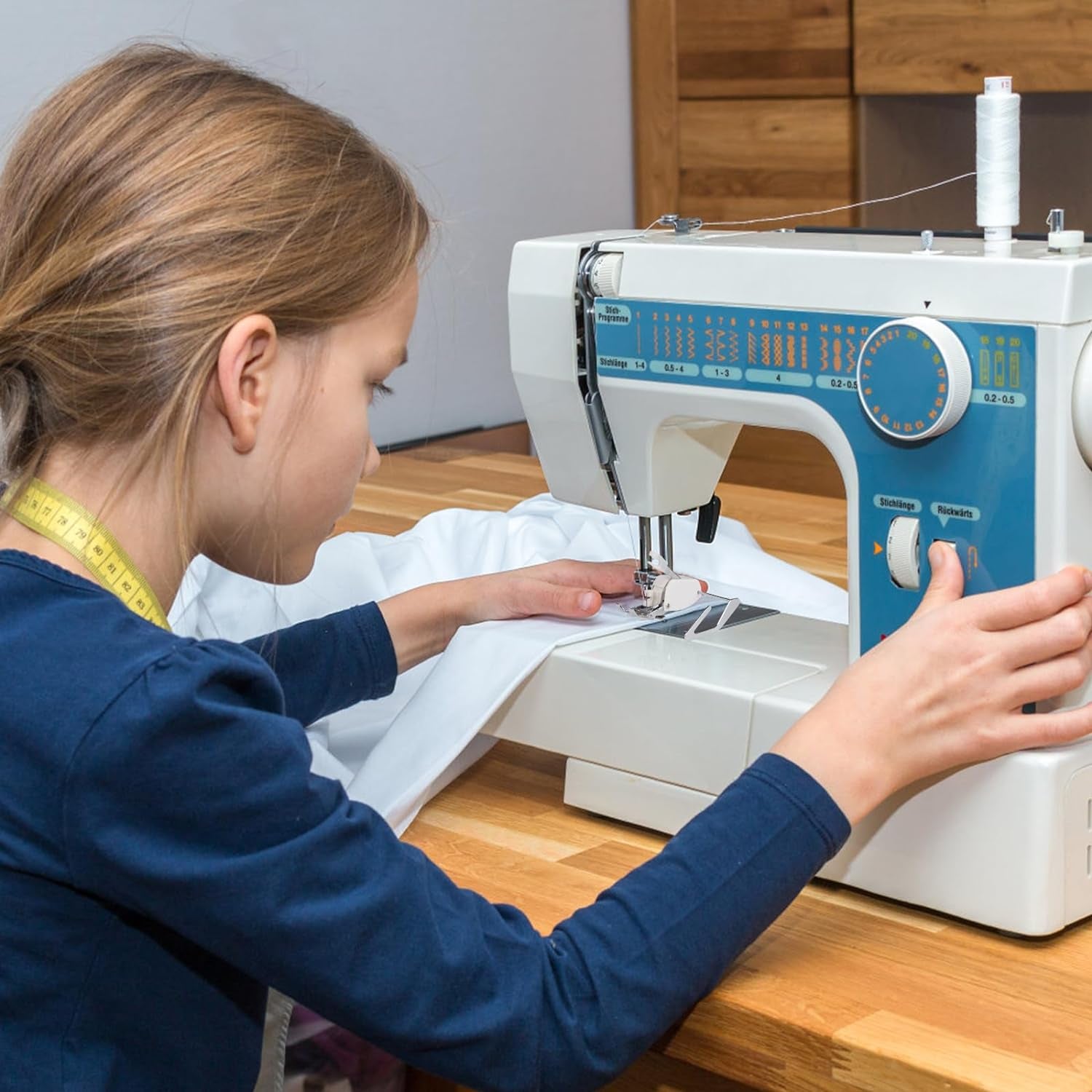 Presser Foot Open Toe Walking Foot Quilting and Sewing Thick Fabrics Compatible with Brother Sewing Machine F033N F033 XC2214002 for Brother Walking Foot Sewing Machine