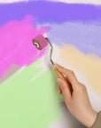 Rubber Brayer Roller for Crafting, Brayer Roller for Printmaking, Craft Stamping Brayers Roller for anti Skid Tape Construction Tools, Print, Wallpapers and Scrapbooks(0.8")