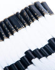 White Embroidery Floss, 24 Skeins Embroidery Thread Friendship Bracelet String, Cross Stitch Threads Hair Wrap Yarn
