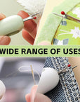 Seam Ripper, 2024 Upgrade 2 in 1 Needle Threader for Sewing, Threading and Thread Removal Tools, Sewing Seam Thread Remover for Needle Work Patterns and Sewing Clothes(3Pcs)