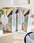 12X12 Paper Storage Organizer, Scrapbook Paper Storage Organizer, Scrapbook Storage Bin for 12" X 12" Paper- 2 Pack