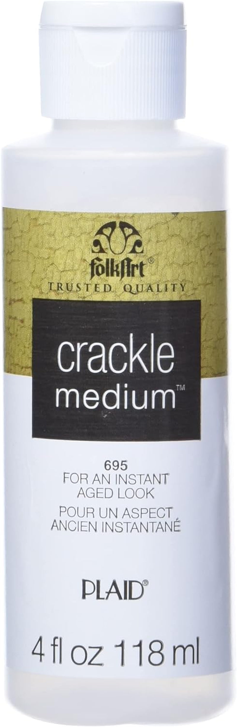 Medium (4 Ounce), 695 Crackle