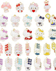 42 Pieces Enamel Cat Charms for Jewelry Making DIY Cute Small Cat Charms Earring Necklace Bracelet Pendants DIY Crafts