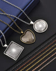 40 Packs 10 Colors Brass Necklace Chains 21 Inch Link Cable Chain Necklace with Lobster Clasps Bulk for Jewelry Making