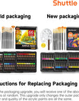 82 Pack Acrylic Paint Set, 66 Colors Acrylic Paint with 10 Brushes, 22Ml/0.74Oz Tubes, Vibrant Colors, Artist Painting Supplies for Kids, Adults Painting & Crafting on Canvas, Wood Ceramic