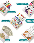30 Pack Sublimation Blanks Tote Bags, Reusable Grocery Bags DIY Heat Transfer Canvas Tote Bags Cosmetic Makeup Bags Shopping Bags with Customized Color for DIY, Advertising, Christmas Craft