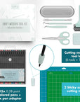 The Ultimate Accessories and Supplies Bundle for Cricut Makers and All Explore Air - the Perfect Bundle/Tool Kit for Beginners, Pros and Skilled Crafters - Instantly Create Amazing Crafting Projects