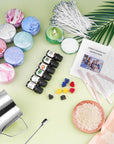Candle Making Kit for Adult, DIY Candle Making Supplies Include Beeswax, Wicks, Candle Tins, Essential Oils, Dyes, DIY Arts & Crafts Gift for Kids, Beginners, Adults