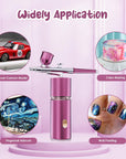 Airbrush for Nails,Airbrush Kit 36PSI High Pressure Cordless,Air Brush Set with Compressor,Rechargeable Wireless Airbrush Gun Machine for Nail Art, Makeup Models, Painting, Cake Decor