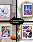 12 Pack Diamond Painting Kits for Adults 5D DIY Diamond Art Kit Paint with round Full Drill Diamonds for Beginners Gem Paintings Art for Home Wall Decor Gifts(12X16 Inch)