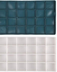Artist Paint Saver Palette 24 Wells with 1 Fine Paintbrush