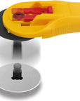 Rotary Fabric Cutter 28MM with 5 Blade Refill for Quilting, Sewing, and Crafts