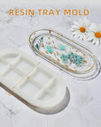 3-Piece Silicone Molds for Epoxy Resin - Rolling Tray Mold for Resin, Resin Pudding Jar Mold with Lid, Grinder Molds for Resin Casting, DIY Epoxy Resin Molds Kit for Storage and Decoration