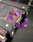Resin Dice Mold, DND Dice Molds for Resin, 7 Cavities Sharp Edge Polyhedral Dice Silicone Molds for Epoxy Resin Casting DIY Standard Dice Table Board Game Lovers Gift