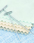 T Pins, 100 Pack 1.5 Inch T-Pins, T Pins for Blocking Knitting, Wig Pins, T Pins for Wigs, Wig Pins for Foam Head, T Pins for Sewing, Wig T Pins, Blocking Pins, T Pins for Office Wall 38Mm/1.5Inch