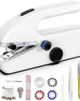 Handheld Sewing Machine,Two Dear,Mini Sewing Machine,Easy to Use and Fast Stitch Suitable for Clothes,Fabrics, DIY Home Travel Electric Handheld Sewing Machine for Beginners
