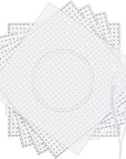 9Pcs 5Mm Large Square Fuse Beads Pegboards Plastic Beads Boards with Ironing Paper, Beads Tweezers for Kids Craft Beads