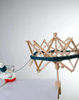Umbrella Shape Wooden Swift Yarn Thread Fiber String Wool Winder Holder Hand Knitting Craft Tools For Patchwork DIY Accessories