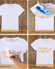 15 Pcs Golden Birthday Queen Squad Shirts Birthday Team Group Shirts Decal for Shirts Iron on Heat Transfer Vinyl for Women Set