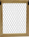 Unfinished Wood Chicken Wire Frame - Ready to Decorate, Add Photos, Collages, Jewelry and More - Measures 9.5" X 11.5" inside 8"X10" | 2 Pack