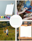 6 Pack 8 X 10 Inch Artistry Canvas Boards Cotton Stretched Canvas 5/8 Inch Profile for Beginners and Artists for Artists Painting, Acrylic and Oil Painting