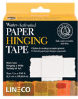 , Archival Water Activated Paper Hinging Tape, Acid-Free with Neutral Ph, for Hinging Art Photo Matboard, 1 Inch X 130 Feet, Pack of 1