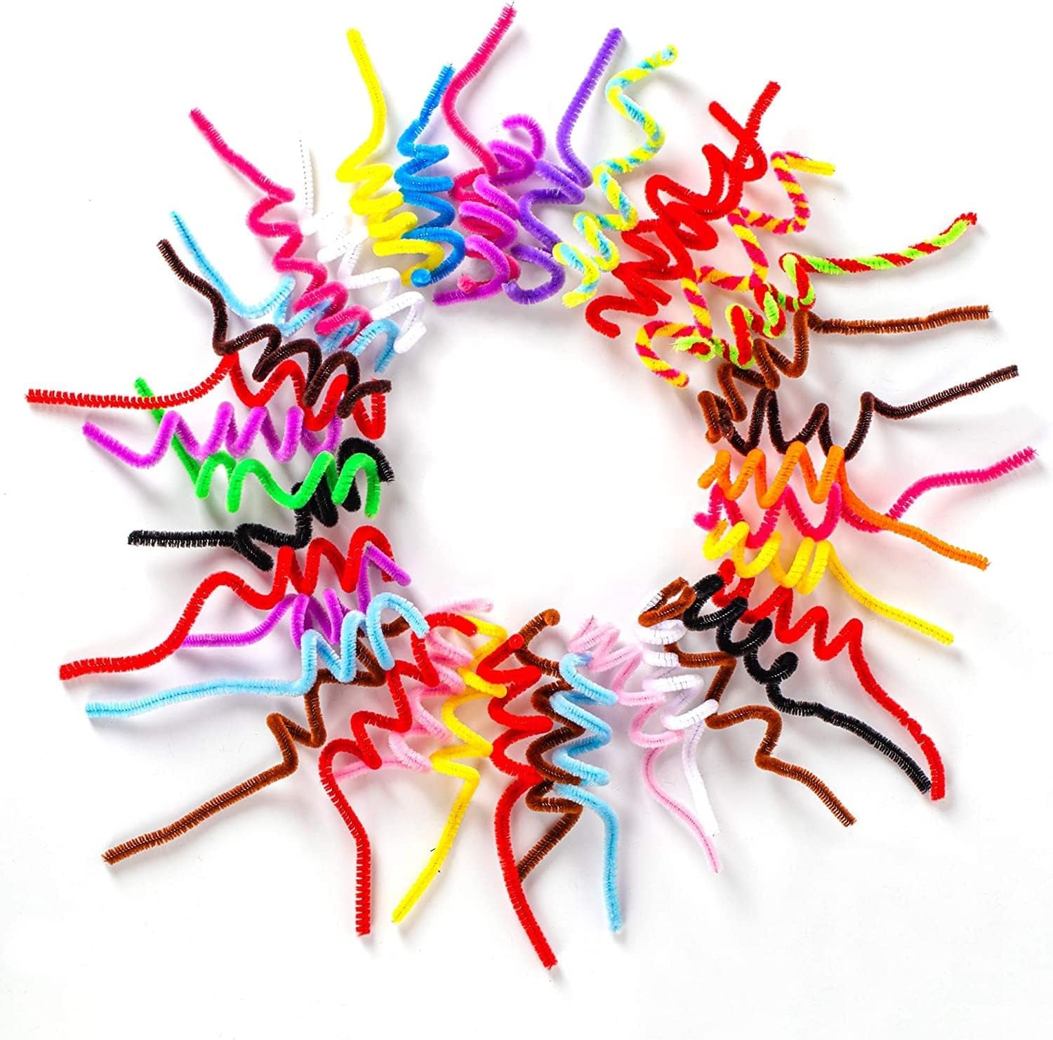 Pipe Cleaners, 300Pcs 20 Colors, Craft Supplies, Pipe Cleaner Chenille Stems, Craft Pipe Cleaners