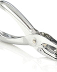 1 Hole Punch, 5 Sheet Capacity Hole Puncher, Single Hole Paper Punch, Chrome (74005)