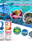 13OZ Epoxy Resin Kit - Clear Resin Epoxy for Crafts, Resin Starter Kit for Beginners, Resin Kits and Molds Complete Set for Adults with 20 Colors Resin Pigments