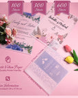 300 Sheets Vellum Paper 8.5 X 11 Inches Translucent Printable for Vellum Jackets Wedding Invitations Cards Inserts Photo Overlays Sketching Printingtracing Card Overlays Lantern Envelope