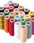 - Sewing Threads Kit, 24 Pcs, 92 Yards per Spool, 24 Colors Polyester Threads for Sewing, Sewing Thread, Thread for Sewing, Sewing Threads for Sewing, Polyester Thread