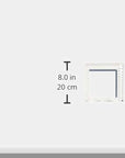 Swatch Ruler & Needle Gauge, White
