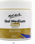 Premium Gel Medium Gloss 8.5Oz (250Ml), Suitable for Acrylic Paints