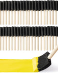 5 Pcs Foam Paint Brushes, 2 Inch Foam Brush, Wood Handle Foam Brushes for Staining, Sponge Paint Brush, Foam Brushes for Staining, Varnishes, and DIY Craft Projects