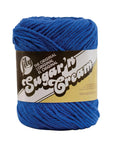 Sugar 'N Cream the Original Solid Yarn, 2.5Oz, Medium 4 Gauge, 100% Cotton - Blue - Machine Wash & Dry