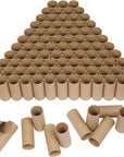 100 Pack Cardboard Tubes for Crafts - 1.57 X 3.94 Inches - Brown Toilet Paper Empty Rolls round Thick Tubes Sturdy for Classroom Family Handmade DIY Projects