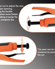 353PCS Heavy Duty Snap Fastener Tool Kit - Adjustable Snap Setter Tool with 100Set 15Mm Snaps,Snap Button Installation Tool Kit for Replacing Boat Covers Metal Snaps, Canvas, Sewing, Tarps