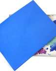 Artist Palette Seal, 12In X 16In Airtight Palette Container, Keeps Wet Paint Fresh for Weeks, Oil or Acrylic Painting Palette with Lid, Seal, Blue Lid Box, Made in USA