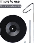 Spool Holder for Embrodiery, Sewing and Quilting Thread, All Metal Thread Stand, Black