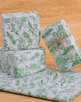 100 Sheets Gift Wrapping Tissue Paper Recyclable Greenery Botanical Packaging Bag for Wedding Birthday Showers Art Craft Party Favor Decoration