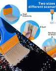 Resin Polishing Strips Kit,33Pcs Resin Supplies with Sandpaper,Resin File Kit &Blocks,Scissors,Wooden Brush,Cloth,Resin Tools for Epoxy Resin,Jewelry Making Supplies,Resin Molds