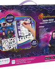 Disney Descendants 3 Fashion Design Tracing Light Table for Girls - 9-Piece Set with Sketchbook, Stickers, Tracing Pages, Light-Up Table - Creative Drawing Kit, Perfect Gift for Ages 8+