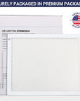 LED Tracing Light Box, 19" Ultra Thin Light Pad with Adjustable Brightness. Comes with USB Cable, Adapter, Paper, Clip. Light Table Drawing Pad, Portable Light Board for Sketching, Cricut Lightbox