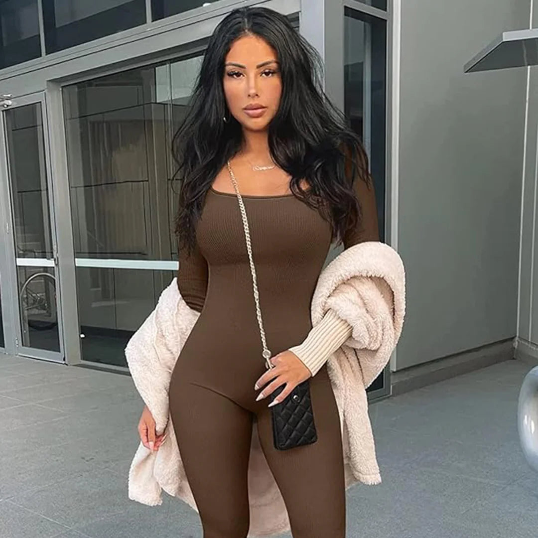 Sculpting Square Neck Bodysuit