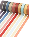 40 Rolls of Slim Washi Tape Gift Box Set, Decorative Paper Tapes 10 Mm Wide for Scrapbooking, DIY Arts and Crafts, Bullet Journal, Planner, Junk Journal, Notebooks (Minimalist)